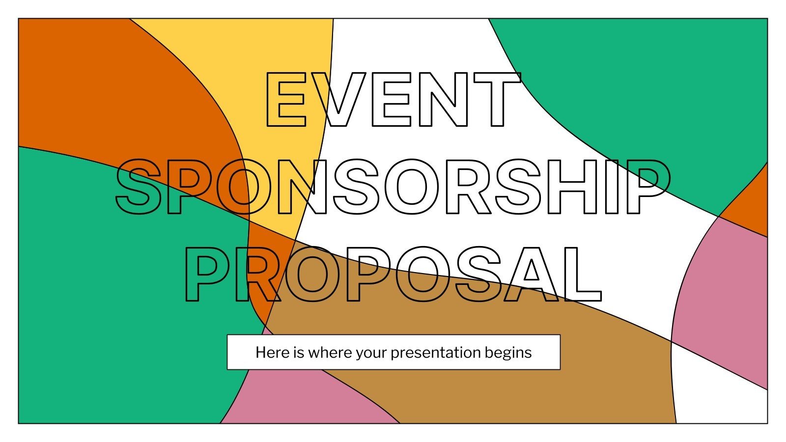 Event Sponsorship Proposal Google Slides & PPT template