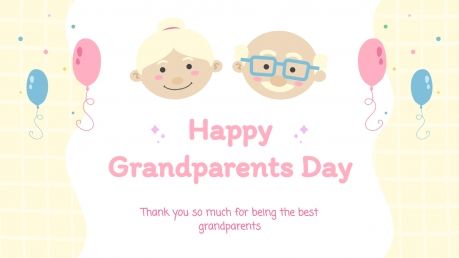 Cute Greeting Cards presentation template