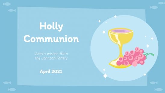 Cute Greeting Cards presentation template