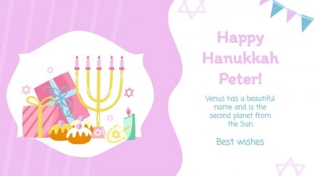 Cute Greeting Cards presentation template