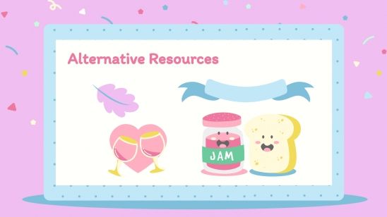 Cute Greeting Cards presentation template