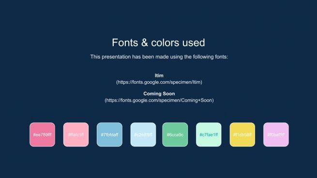 Cute Greeting Cards presentation template