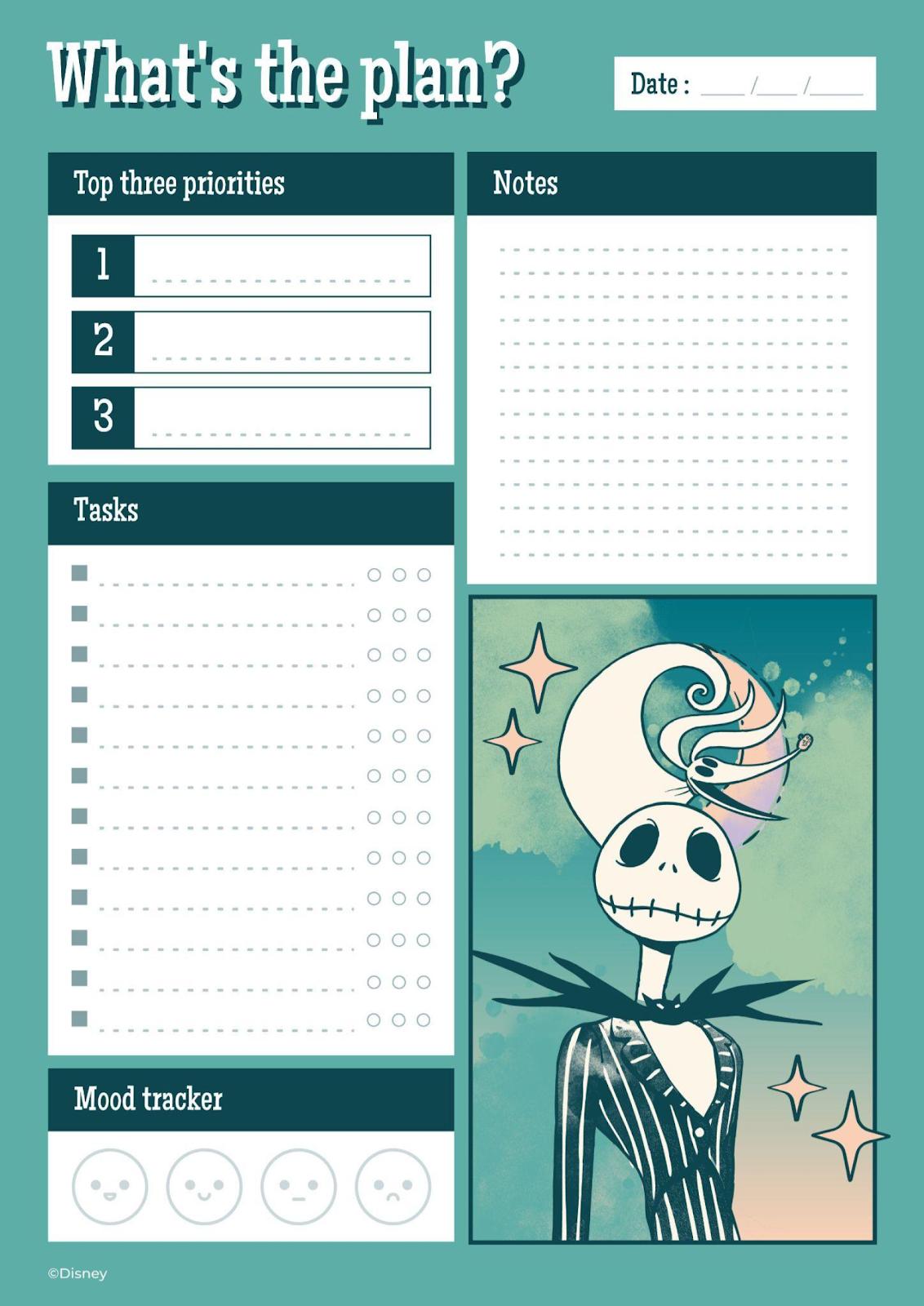 Tim Burton's The Nightmare Before Christmas To Do List tim-burton-s-the-nightmare-before-christmas-to-do-list