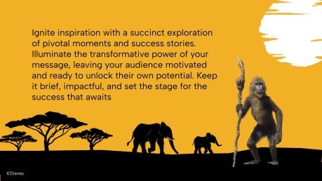 Mufasa presentation template 