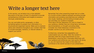 Mufasa presentation template 