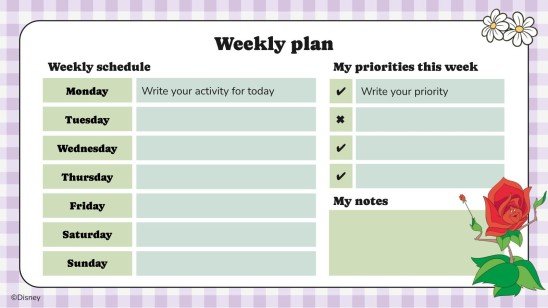 Plantilla de presentación Plan de lección de Alicia en el país de las maravillas