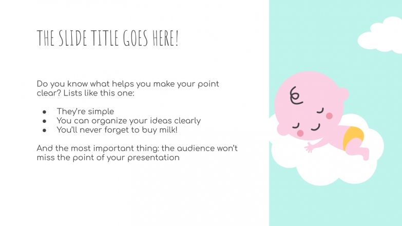 Baby Shower Google Slides Theme and PowerPoint Template