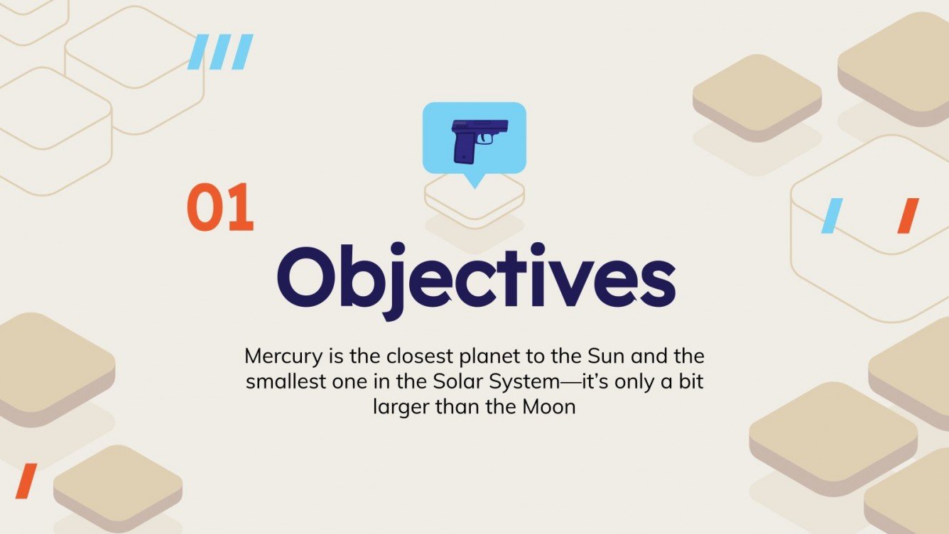 Gun Control Thesis Google Slides & PowerPoint template