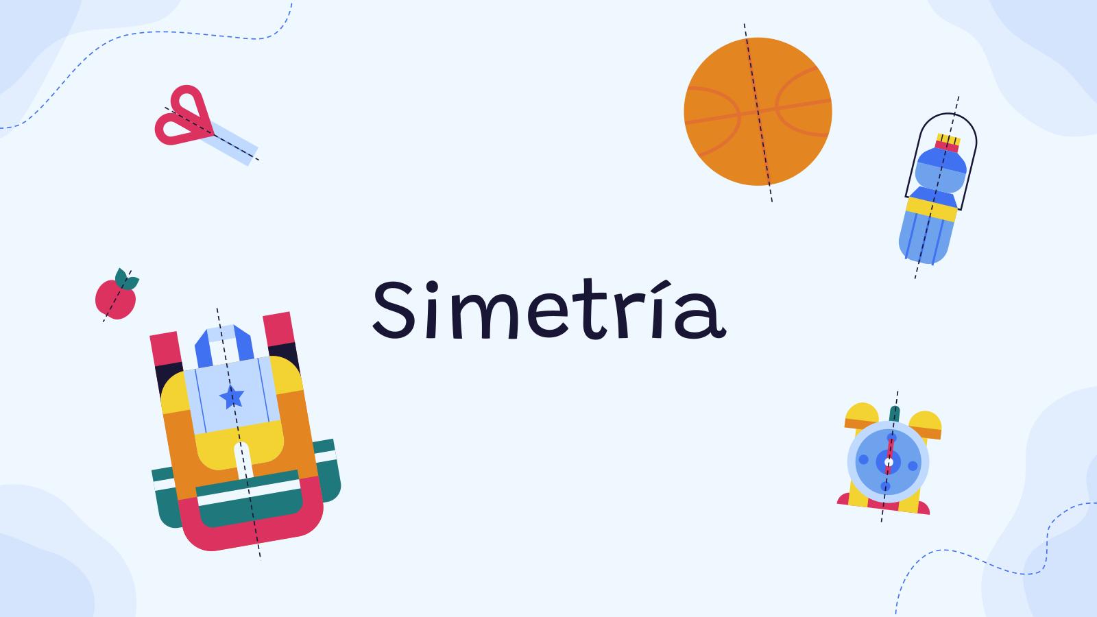 대칭 프레젠테이션 템플릿