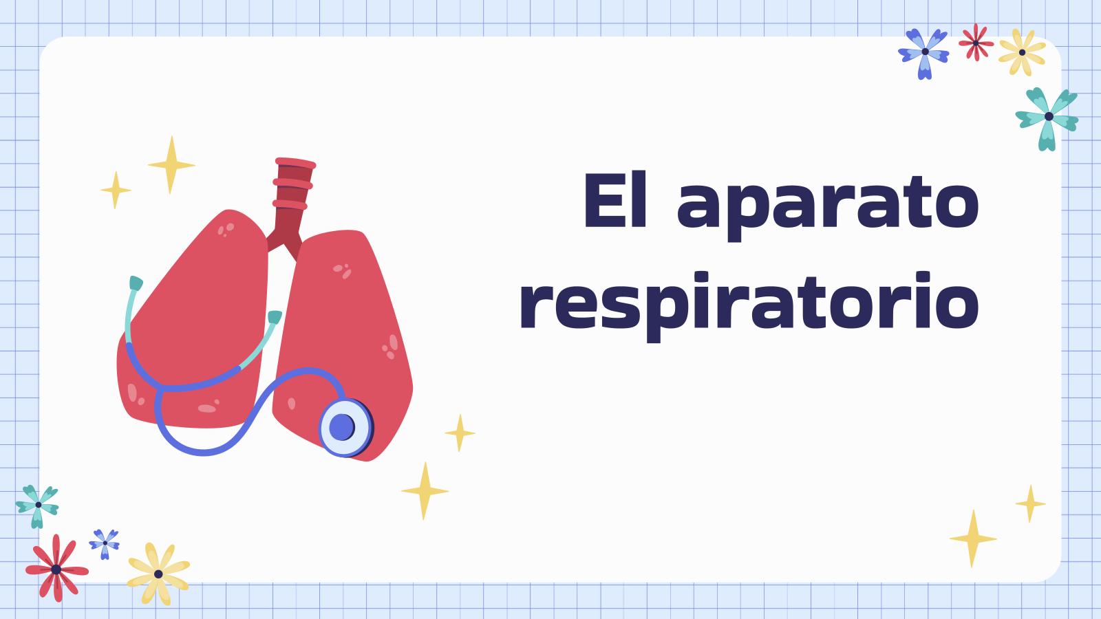 호흡기 시스템 프레젠테이션 템플릿