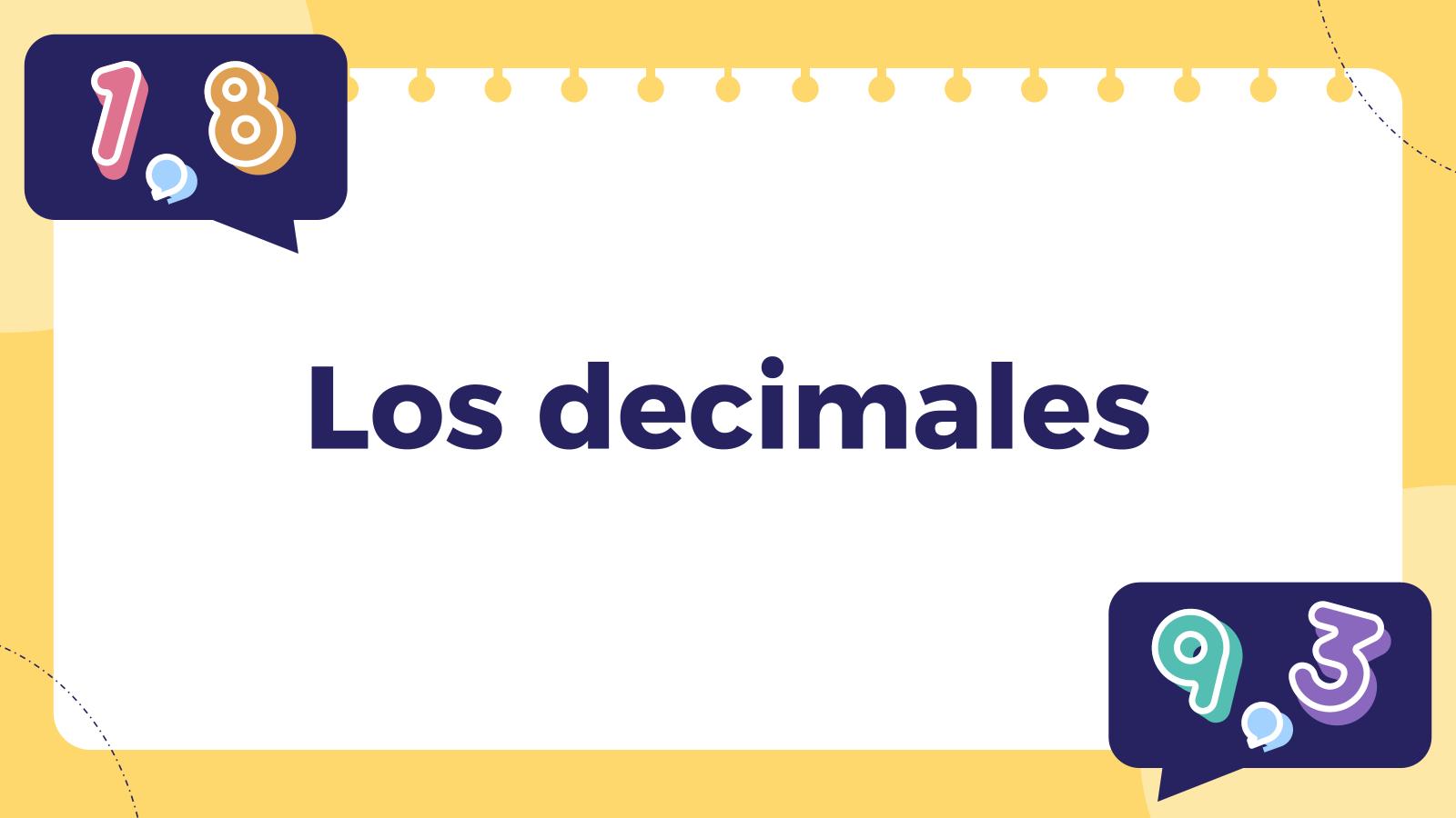 소수 프레젠테이션 템플릿