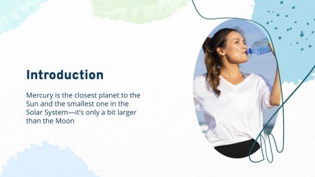 Aqua Marketing Plan presentation template