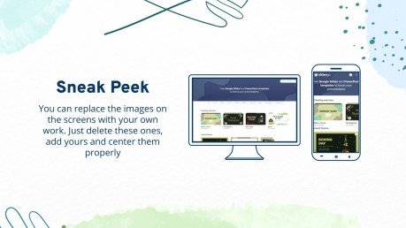 Aqua Marketing Plan presentation template