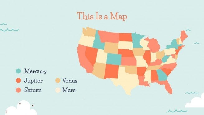 Elementary Geography Lesson presentation template 