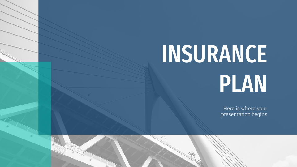 Insurance Plan presentation template 