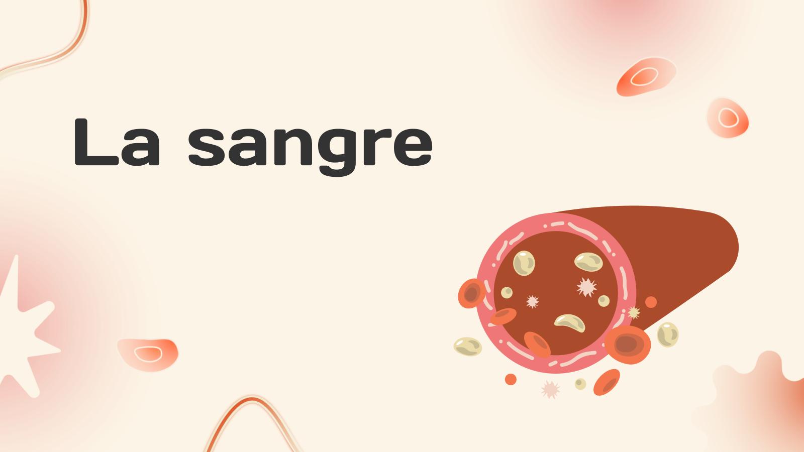 Blood presentation template 