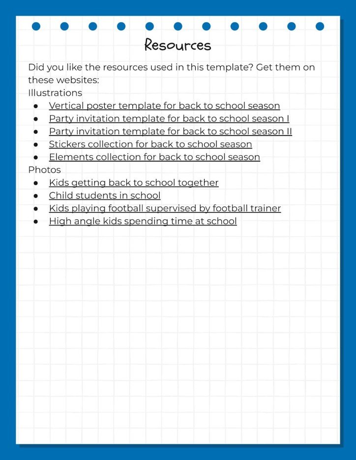 Classroom Newsletter (Monthly / Weekly) Handout Template