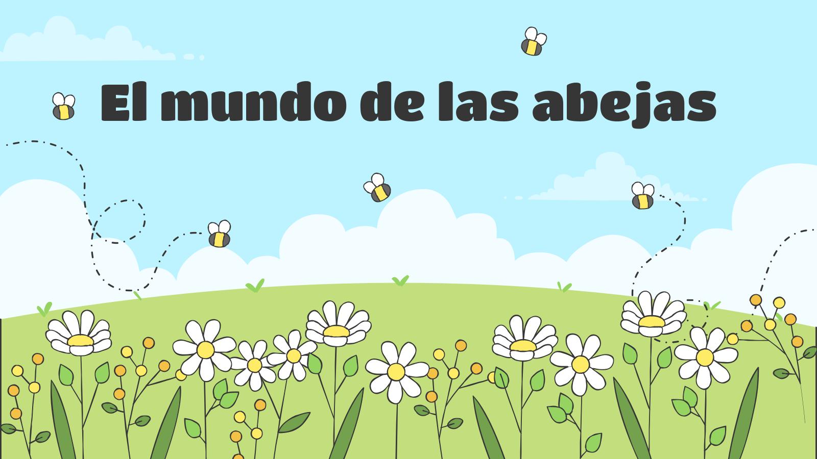 Die Welt der Bienen Präsentationsvorlage