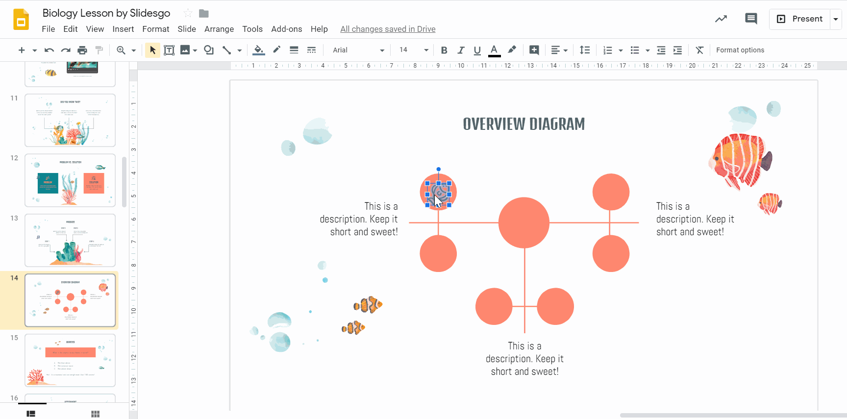 Can I make a mind map on Google Slides?