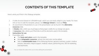 Microbiology Breakthrough presentation template