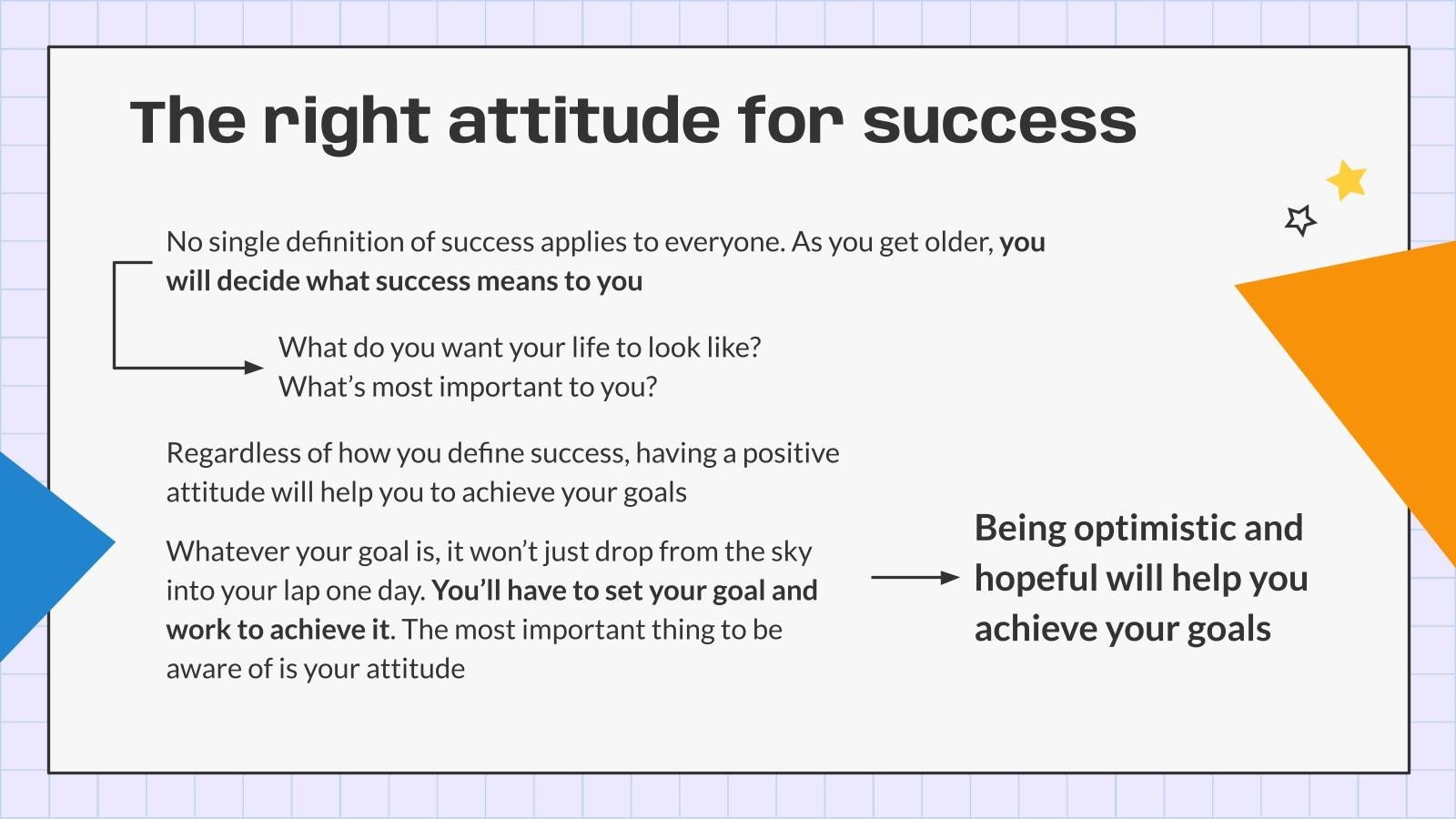 View of Kids Life Skills Series: 4 The Right Attitude for Success