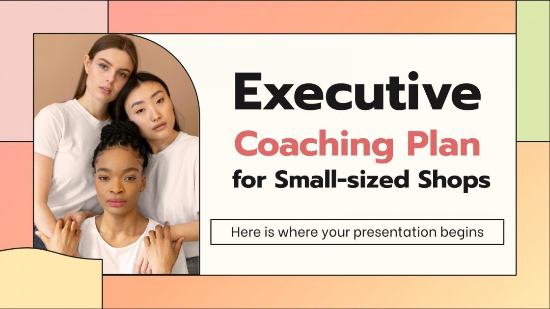 Executive Coaching Plan for Shops Google Slides PPT