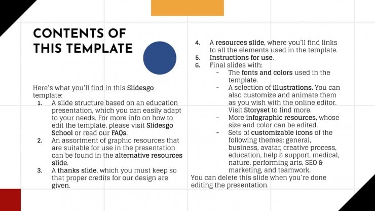 Simple Teacher Education Pack presentation template 