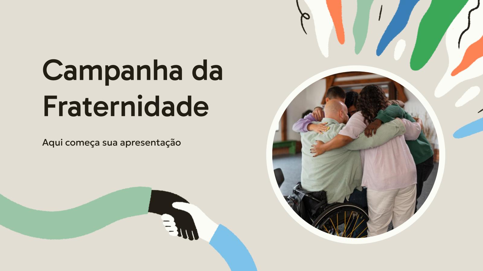 Fraternity Campaign presentation template 