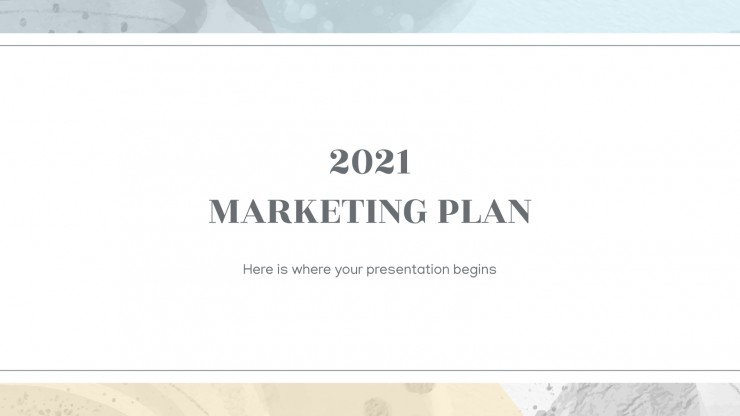 2021 Marketing Plan presentation template