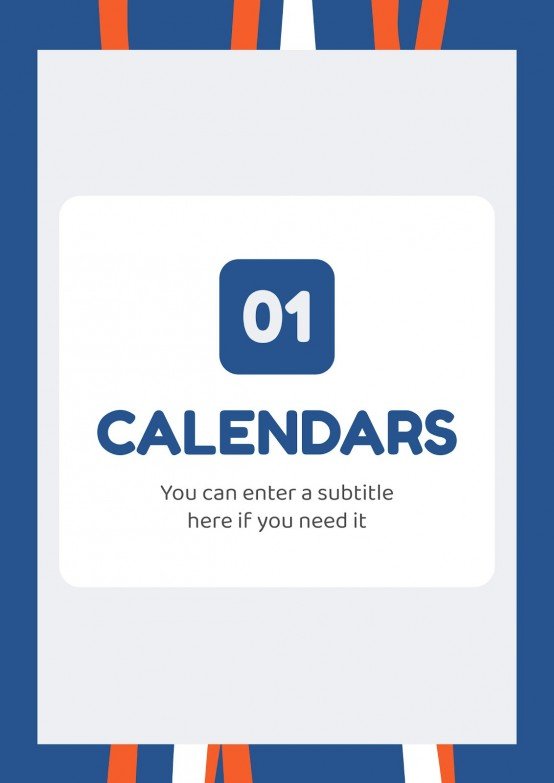 Visits to the Doctor Calendar Google Slides & PowerPoint