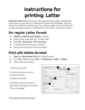 Kunst-Malbuch Präsentationsvorlage