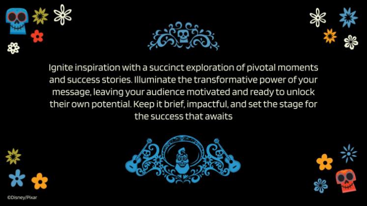 Coco – Lebendiger als das Leben! Präsentationsvorlage