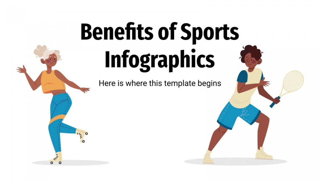 Benefits of Sports Infographics Google Slides & PPT
