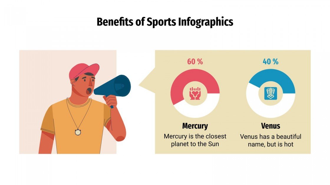 Benefits of Sports Infographics Google Slides & PPT
