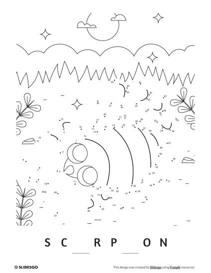 Plantilla de presentación Libro para colorear de identificación de insectos