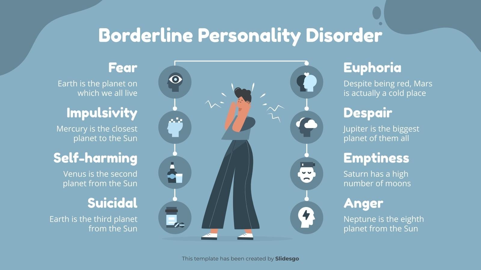 Borderline Personality Disorder Infographics Presentation