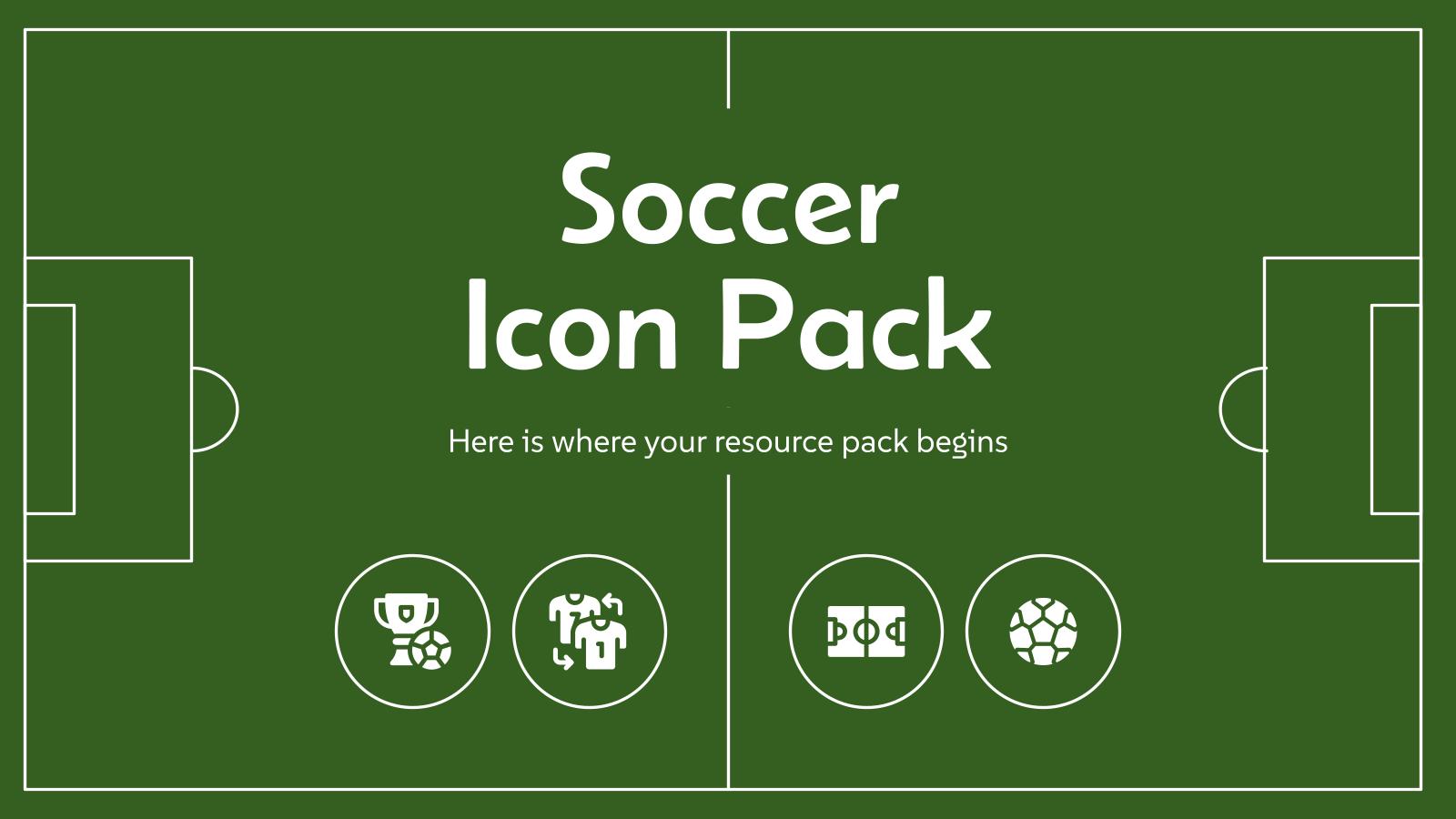 축구 아이콘 팩 프레젠테이션 템플릿