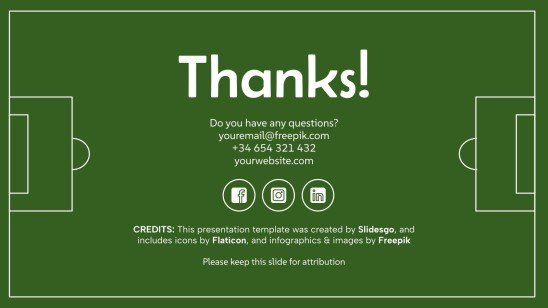 축구 아이콘 팩 프레젠테이션 템플릿
