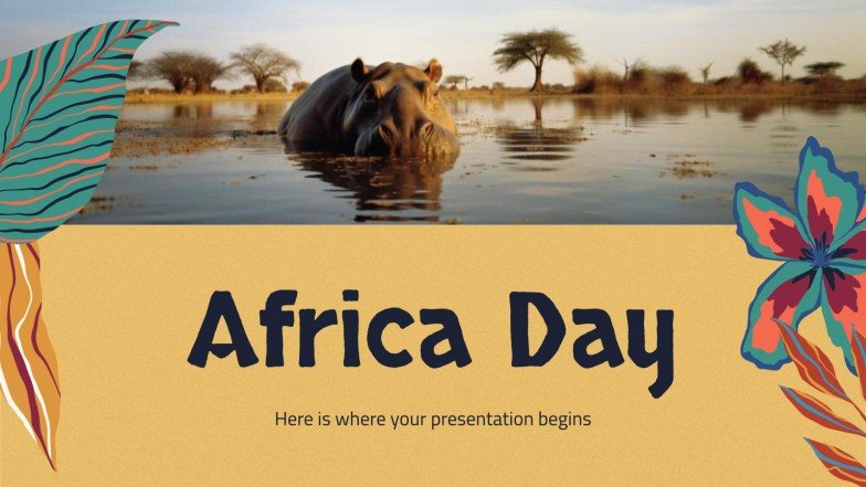Free templates about Africa for Google Slides and PowerPoint