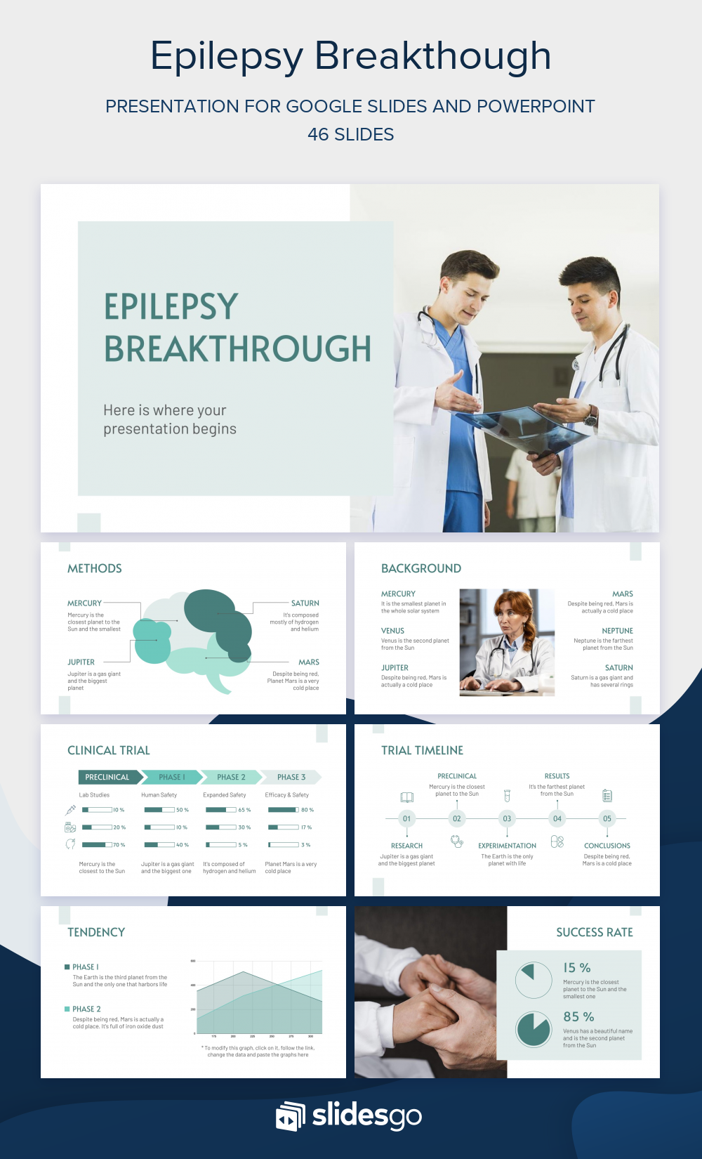 Epilepsy Breakthough | Google Slides Theme & PPT Template