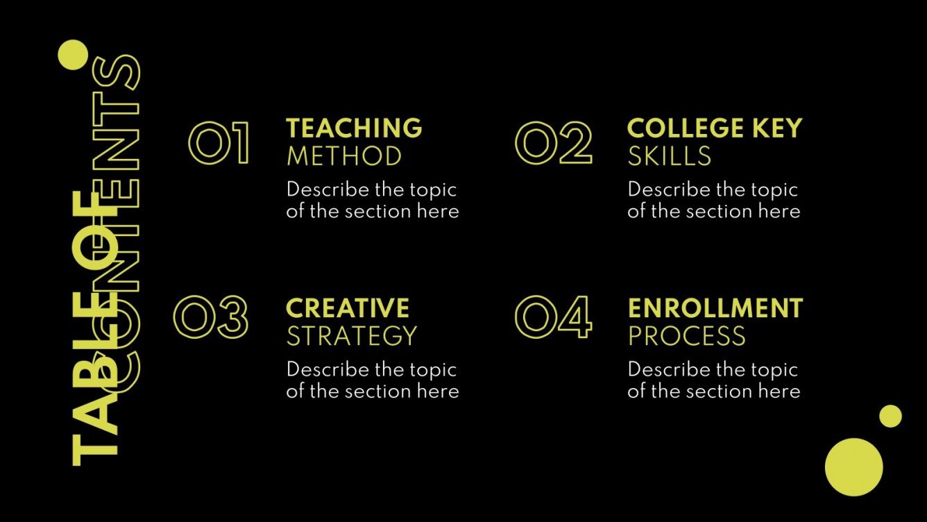 Art & Design Major for College Google Slides & PPT