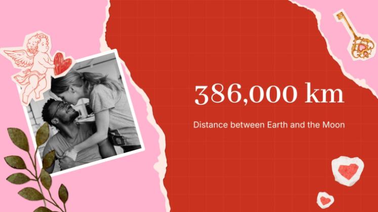 Valentinstag Präsentationsvorlage