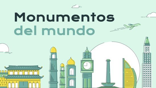 Plantilla de presentación Monumentos del mundo