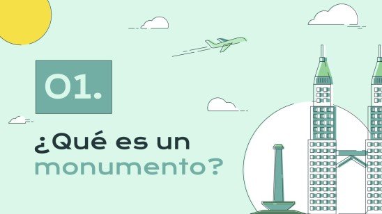 Plantilla de presentación Monumentos del mundo