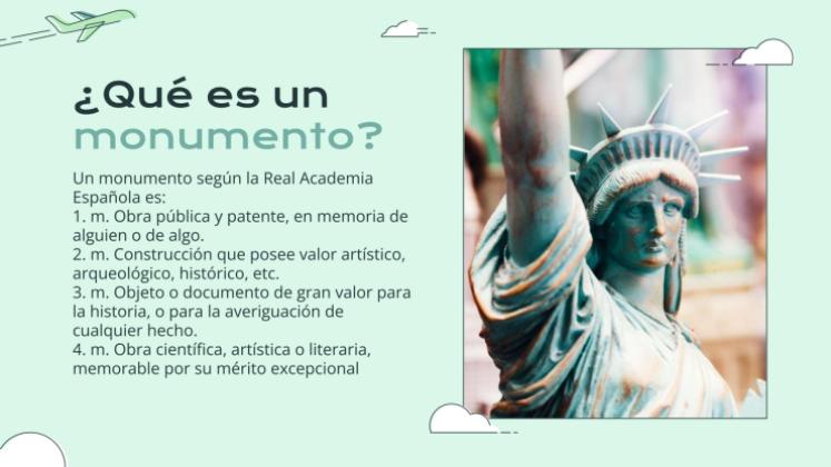 Plantilla de presentación Monumentos del mundo