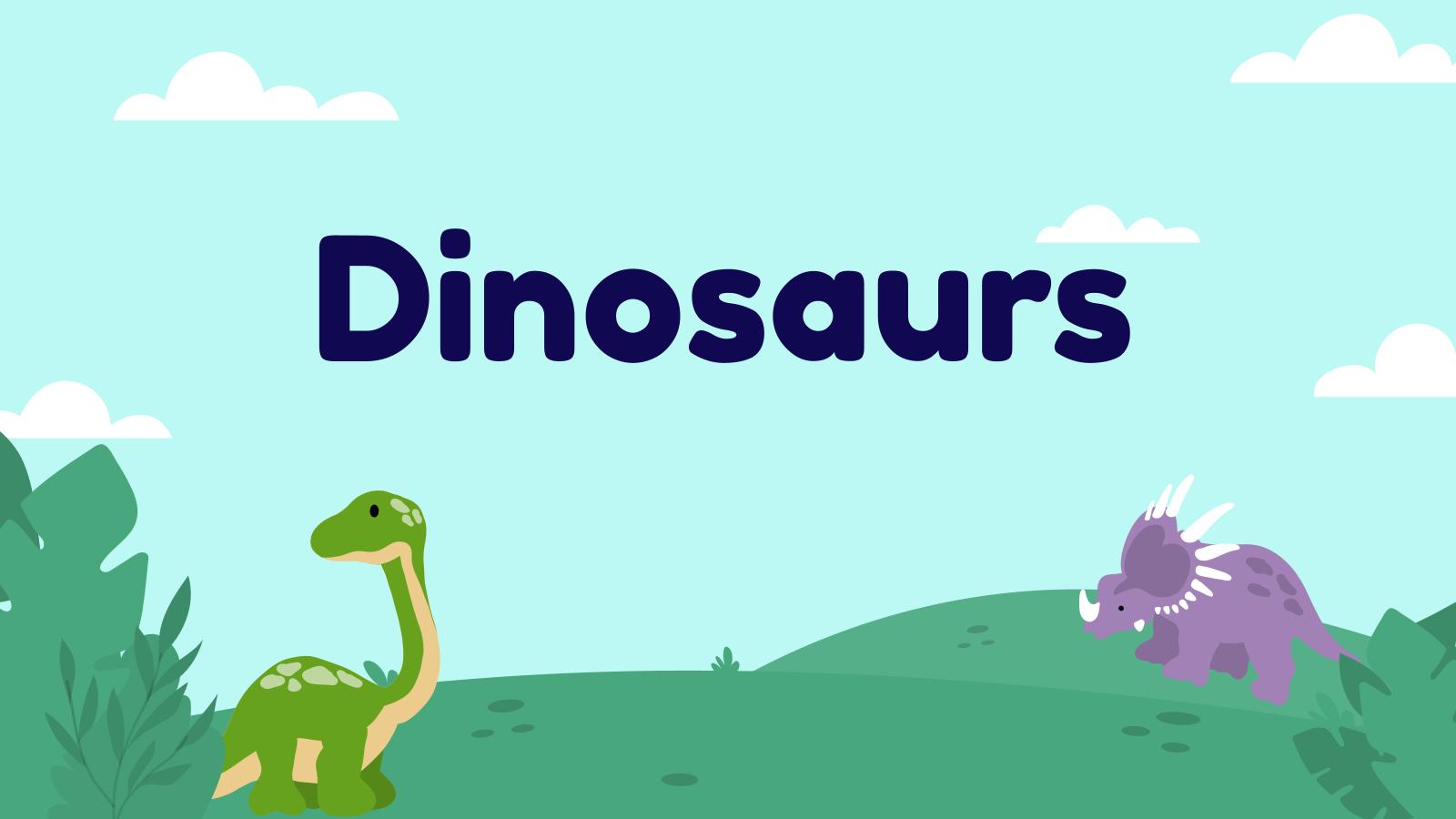 Pr sentation Les Dinosaures Pr sentation les dinosaures