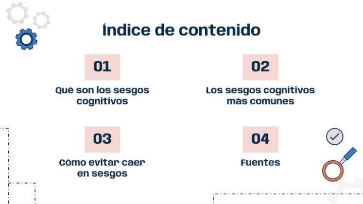 Plantilla de presentación Sesgos cognitivos y juicio racional