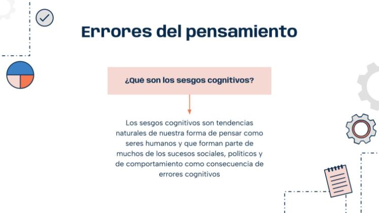 Plantilla de presentación Sesgos cognitivos y juicio racional