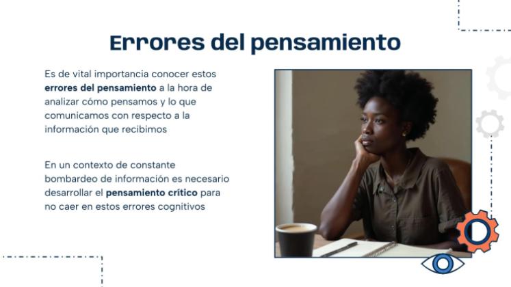 Plantilla de presentación Sesgos cognitivos y juicio racional