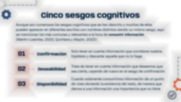 Plantilla de presentación Sesgos cognitivos y juicio racional